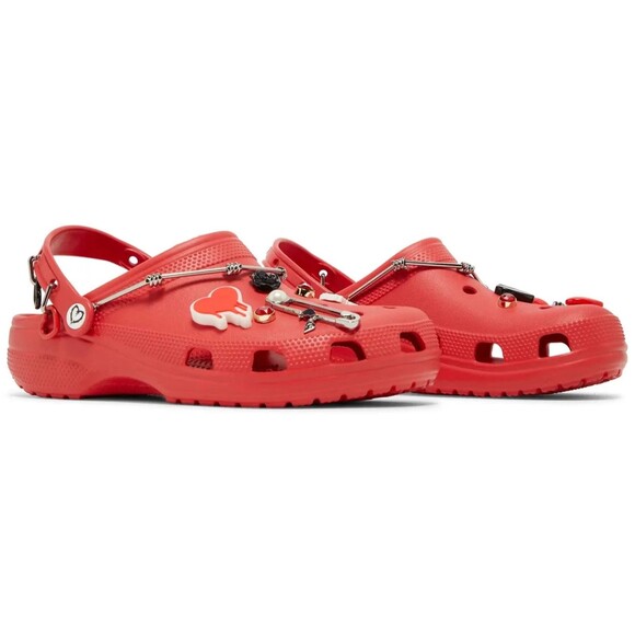 Karol G x Crocs Classic Clog Limited Edition Red Size 13M/14.5W - (207998-8C1) main image 5